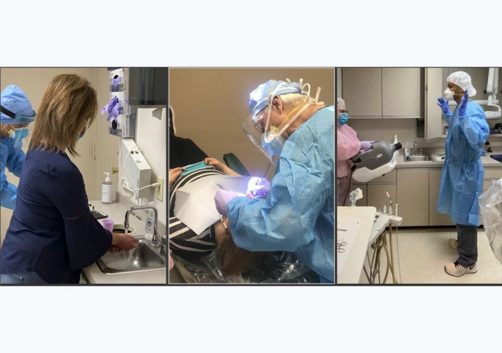 Dr Harvey Levy and Associates dentists working during covid 19 outbreak
